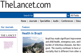 <!--:pt-->Saúde dos brasileiros é tema de edição especial da revista The Lancet<!--:--><!--:en-->Saúde dos brasileiros é tema de edição especial da re